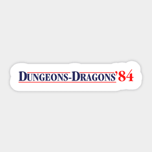 Dungeons Dragons 84 Sticker